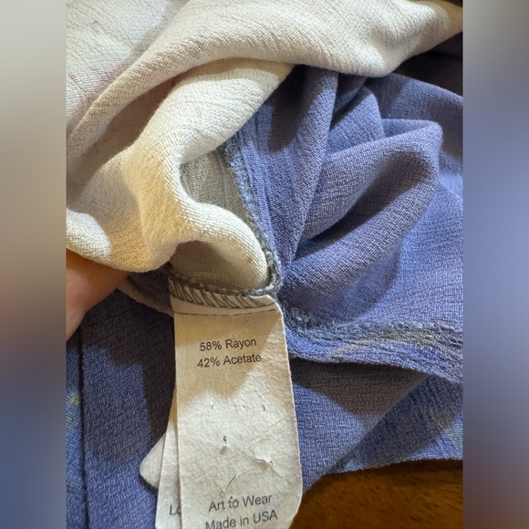 JG’s MAD LAB women’s Art To Wear Artsy Relaxed Blouse Sz M/L - Picture 7 of 7